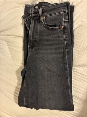PAIGE Women's Black Flared/Wide Leg Jeans